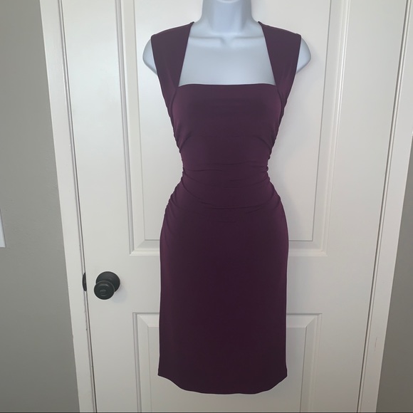 EUC Victorias Secret Burgundy Jersey Dress - Picture 7 of 8